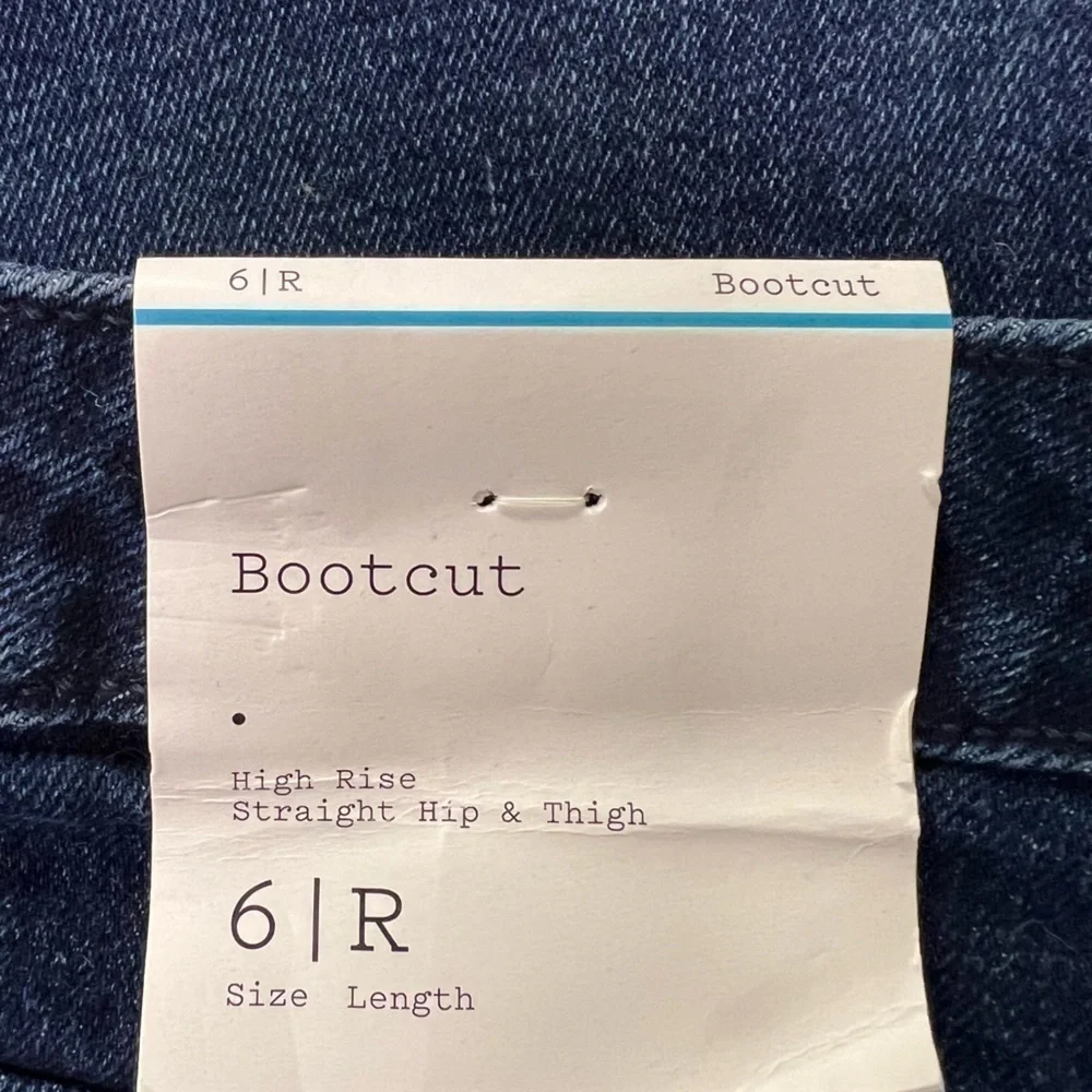 A New Day Women's High-Rise Slim Fit Stretch Bootcut Jeans 6|R
